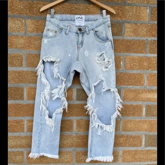 One Teaspoon DIAMONDE LONELY BOYS size 25 - Picture 4 of 16